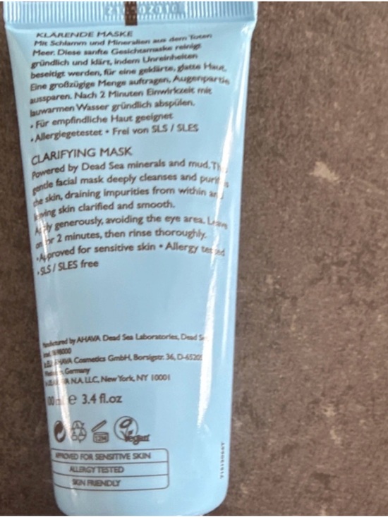 Clarifying Mask - Light Blue - Picture 2 of 2